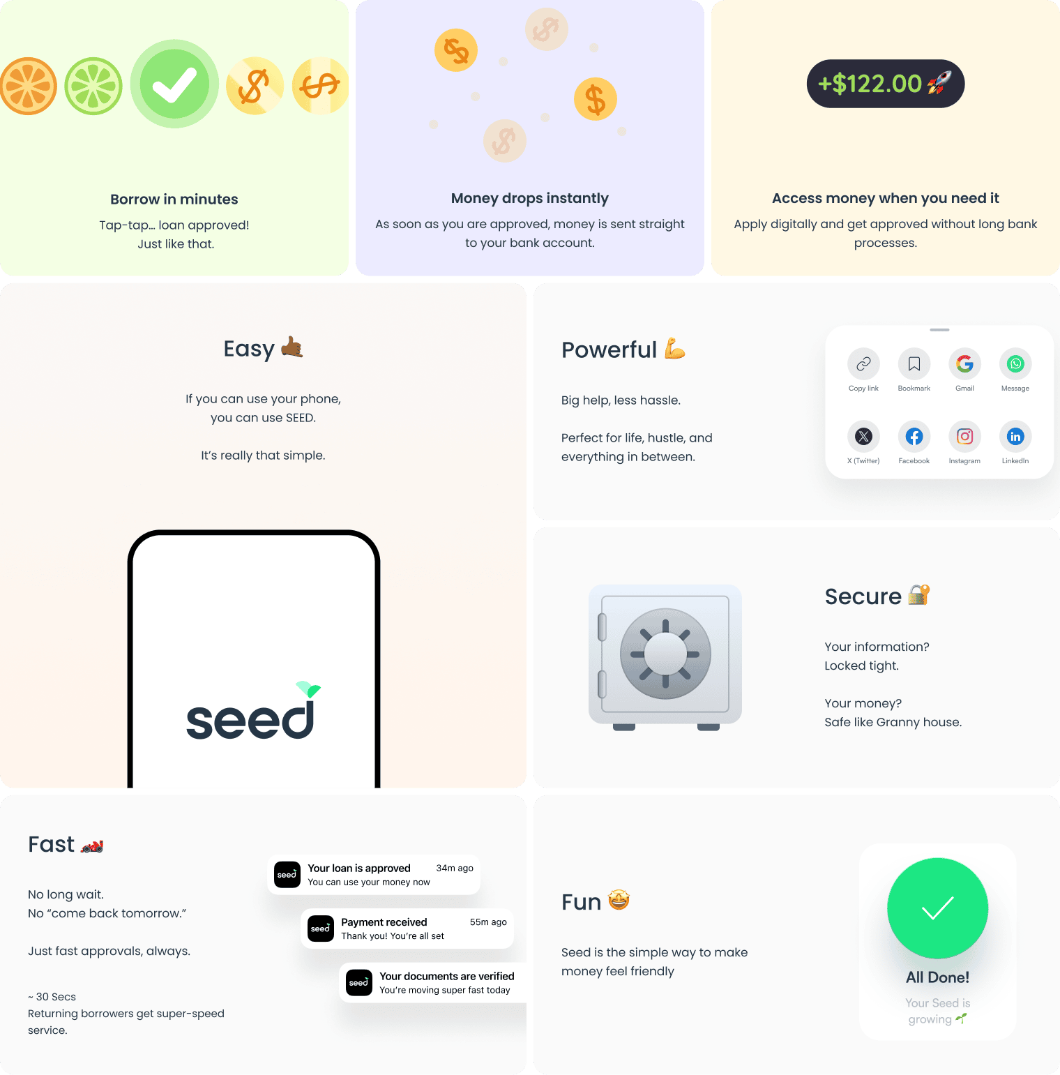 Seed project goal preview